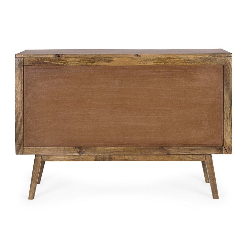 Bizzotto Ξύλινη Συρταριέρα Sylvester 0746686 Καρυδί 114x40x80cm