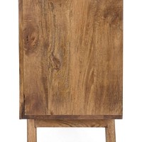 Bizzotto Ξύλινη Συρταριέρα Sylvester 0746686 Καρυδί 114x40x80cm