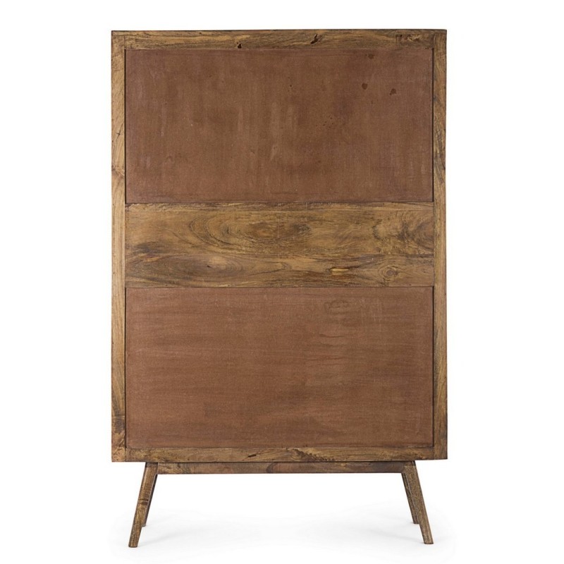 Bizzotto Ξύλινο Ντουλάπι-Μπουφές Sylvester 0746688 Καρυδί 104x40x158cm