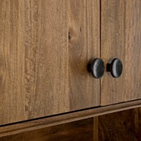 Bizzotto Ξύλινο Ντουλάπι-Μπουφές Sylvester 0746688 Καρυδί 104x40x158cm