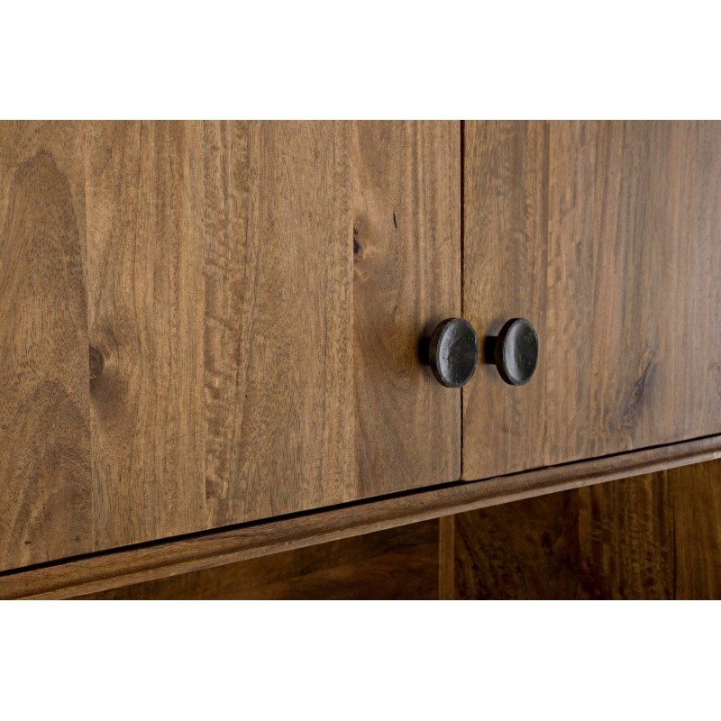 Bizzotto Ξύλινο Ντουλάπι-Μπουφές Sylvester 0746688 Καρυδί 104x40x158cm