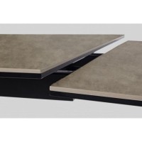 Bizzotto Arzachel Επεκτεινόμενο Κεραμικό Τραπέζι 160x90x76εκ., Καφέ