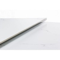 Bizzotto Blazar Επεκτεινόμενο Κεραμικό Τραπέζι 160x90x76εκ., Λευκό-Μαύρο