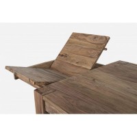 Bizzotto Salford Επεκτεινόμενο Ξύλινο Τραπέζι 200x100x77εκ., Καρυδί