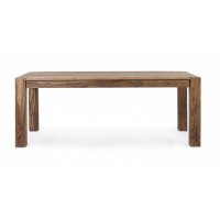Bizzotto Salford Επεκτεινόμενο Ξύλινο Τραπέζι 200x100x77εκ., Καρυδί