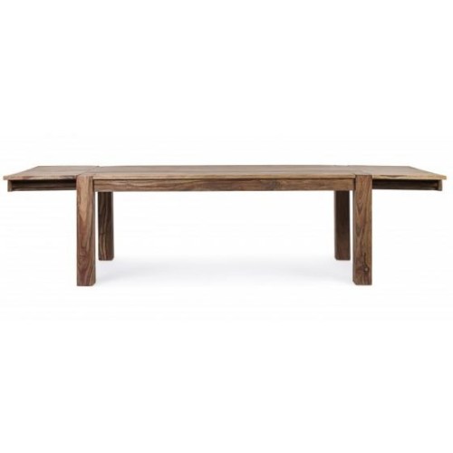 Bizzotto Salford Επεκτεινόμενο Ξύλινο Τραπέζι 200x100x77εκ., Καρυδί