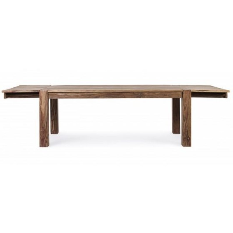 Bizzotto Salford Επεκτεινόμενο Ξύλινο Τραπέζι 200x100x77εκ., Καρυδί