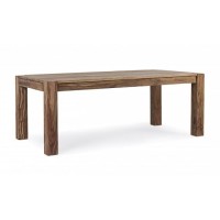 Bizzotto Salford Επεκτεινόμενο Ξύλινο Τραπέζι 200x100x77εκ., Καρυδί