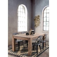 Bizzotto Sunderland Επεκτεινόμενο Ξύλινο Τραπέζι 175x90x76εκ., Καρυδί