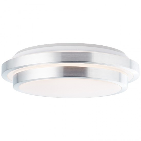 Brilliant Vilma Φωτιστικό Οροφής LED 24W Σε Ασημί Και Λευκό Χρώμα G97041/58