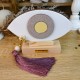 Ξύλινο Επιτραπέζιο Γούρι Evil Eye Elegant – Powder L12cm H14cm