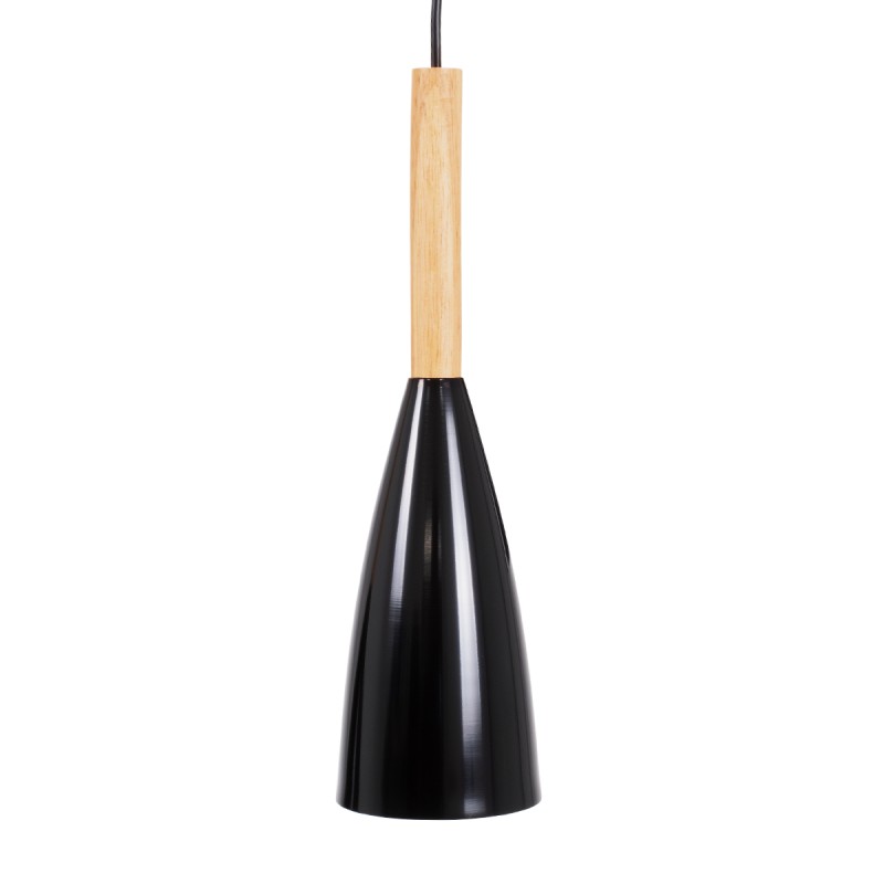 GLOBOSTAR® DILLON 00628 Μοντέρνο Κρεμαστό Φωτιστικό Οροφής με Ντουί 6 x E27 AC 220-240V IP20 - Μαύρο & Μπεζ - Μ52 x Π52 x Y130cm