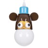 GLOBOSTAR® MONKEY 00640 Παιδικό Κρεμαστό Φωτιστικό Οροφής με Ντουί 1 x E27 AC 220-240V IP20 - Πολύχρωμο - Μ14.5 x Π10.5 x Υ13.5cm