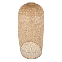 GLOBOSTAR® CALERO 00670 Boho Κρεμαστό Φωτιστικό Οροφής με Ντουί 1 x E27 AC 220-240V IP20 - Μπεζ - Μ60 x Π60 x Y120cm