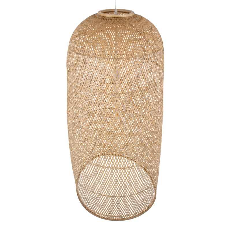 GLOBOSTAR® CALERO 00670 Boho Κρεμαστό Φωτιστικό Οροφής με Ντουί 1 x E27 AC 220-240V IP20 - Μπεζ - Μ60 x Π60 x Y120cm
