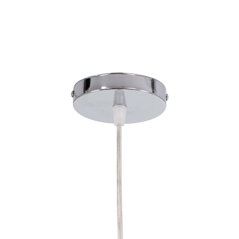 GLOBOSTAR® JAKARTA 00712 Boho Κρεμαστό Φωτιστικό Οροφής με Ντουί 1 x E27 AC 220-240V IP20 - Μπεζ - Μ50 x Π50 x Υ36cm