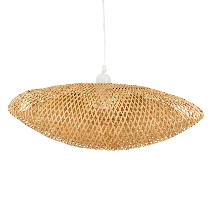 GLOBOSTAR® MEXICO 00719 Boho Κρεμαστό Φωτιστικό Οροφής με Ντουί 1 x E27 AC 220-240V IP20 - Μπεζ - Μ65 x Π46 x Υ30cm