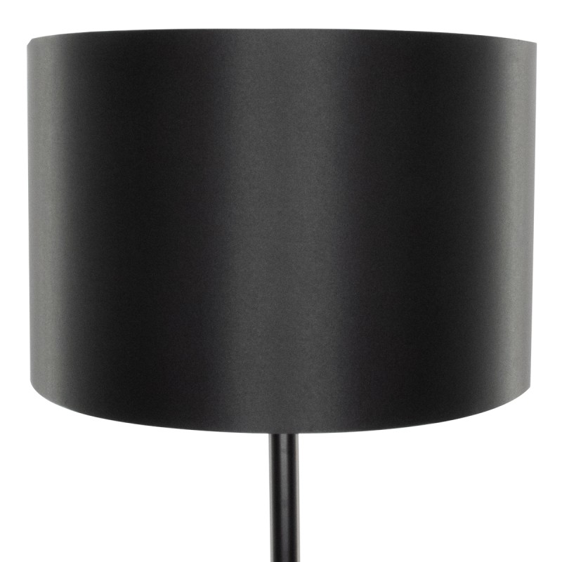 GLOBOSTAR® ASHLEY 00824 Μοντέρνο Επιδαπέδιο Φωτιστικό με Ντουί 1 x E27 AC 220-240V IP20 - Μαύρο & Μπεζ - Μ40 x Π40 x Υ145cm