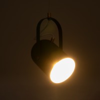 GLOBOSTAR® HAZEL 00928 Μοντέρνο Κρεμαστό Φωτιστικό Οροφής με Ντουί 1 x E27 AC 220-240V IP20 - Πράσινο & Χρυσό - Μ12 x Π12 x Υ27cm