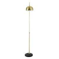 GLOBOSTAR® PRAGUE 00991 Μοντέρνο Επιδαπέδιο Φωτιστικό με Ντουί 1 x E27 AC 220-240V IP20 - Χρυσό & Μαύρο - Μ90 x Π29.5 x Υ180cm