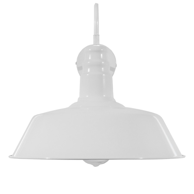 GLOBOSTAR® SORD 01051 Vintage Φωτιστικό Τοίχου - Απλίκα με Ντουί 1 x E27 AC 220-240V IP20 - Λευκό - Μ36 x Π42 x Υ32cm
