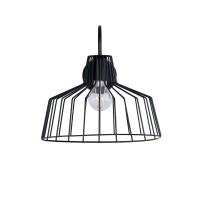 GLOBOSTAR® TRIUMPH 01117 Vintage Φωτιστικό Τοίχου - Απλίκα με Ντουί 1 x E27 AC 220-240V IP20 - Μαύρο - Μ30 x Π36 x Υ30cm