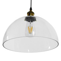 GLOBOSTAR® WICKHAM 01171 Vintage Κρεμαστό Φωτιστικό Οροφής με Ντουί 1 x E27 AC 220-240V IP20 - Πολύχρωμο - Μ30 x Π30 x Y25cm
