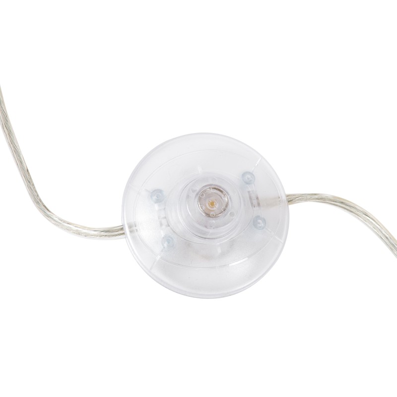 GLOBOSTAR® TIFFANY 01206 Μοντέρνο Επιδαπέδιο Φωτιστικό με Ντουί 1 x E27 AC 220-240V IP20 - Μπεζ & Λευκό - Μ28 x Π28 x Υ140cm