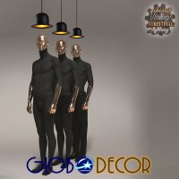 GLOBOSTAR® CHARLO 01214 Vintage Κρεμαστό Φωτιστικό Οροφής με Ντουί 1 x E27 AC 220-240V IP20 - Μαύρο & Χρυσό - Μ26 x Π26 x Υ16cm