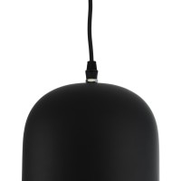 GLOBOSTAR® CHARLO 01214 Vintage Κρεμαστό Φωτιστικό Οροφής με Ντουί 1 x E27 AC 220-240V IP20 - Μαύρο & Χρυσό - Μ26 x Π26 x Υ16cm