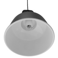 GLOBOSTAR® DEVOTA 01235 Vintage Κρεμαστό Φωτιστικό Οροφής με Ντουί 1 x E27 AC 220-240V IP20 - Μαύρο & Χρυσό - Μ22 x Π22 x Υ30cm