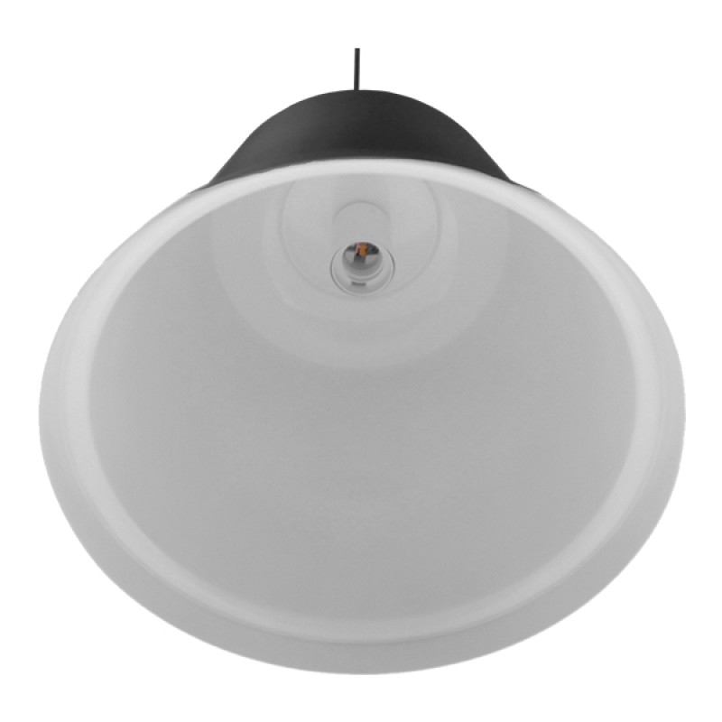 GLOBOSTAR® NUNZIATA 01236 Vintage Κρεμαστό Φωτιστικό Οροφής με Ντουί 1 x E27 AC 220-240V IP20 - Μαύρο & Χρυσό - Μ26 x Π26 x Υ40cm