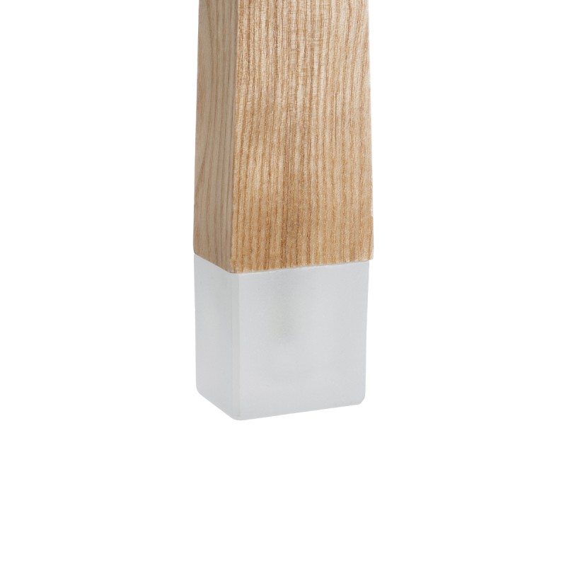 GLOBOSTAR® CALISTA 01252 Μοντέρνο Κρεμαστό Φωτιστικό Οροφής με Ντουί 1 x G4 AC 220-240V IP20 - Μπεζ - Μ4 x Π3 x Υ33cm