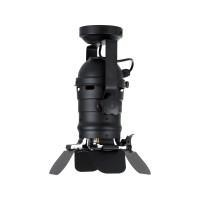 GLOBOSTAR® DETROIT 01372 Vintage Φωτιστικό Οροφής με Ντουί 1 x E27 AC 220-240V IP20 - Μαύρο - Μ26 x Π26 x Υ37cm