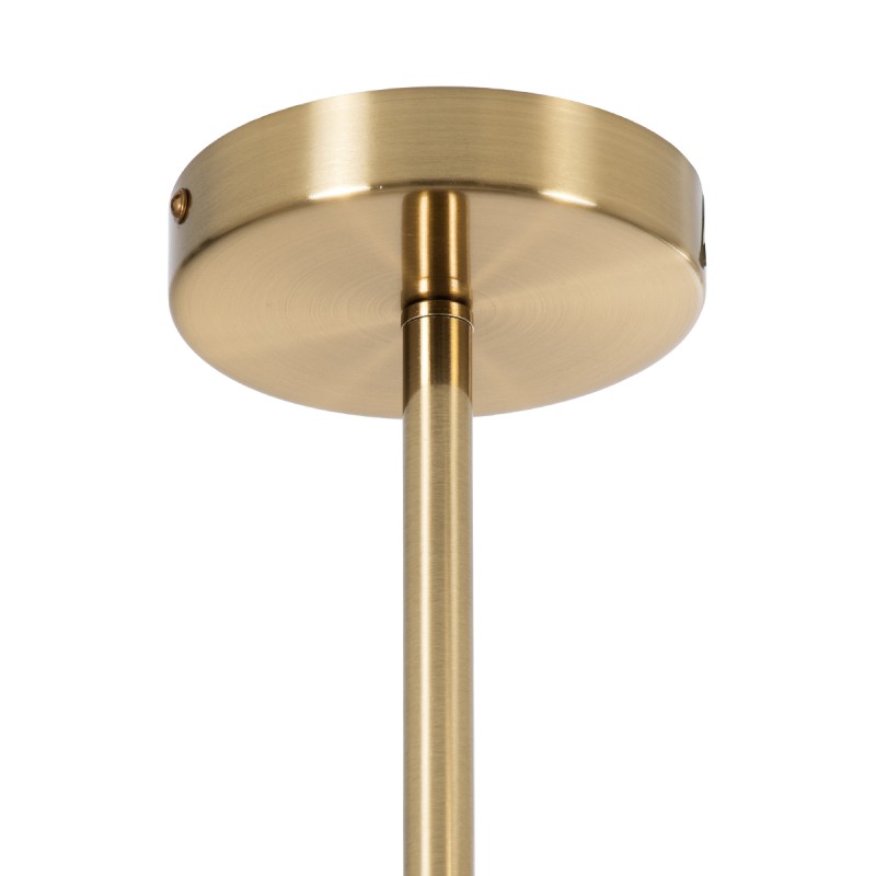 GLOBOSTAR® MILANO 01485 Μοντέρνο Φωτιστικό Οροφής με Ντουί 12 x E27 AC 220-240V IP20 - Χρυσό - Μ80 x Π80 x Υ80cm