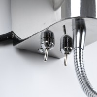 GLOBOSTAR® ELEGANT 01493 Μοντέρνο Φωτιστικό Τοίχου - Απλίκα Ξενοδοχείου Reading Light με Ντουί 1 x E27 LED 3W 360lm 36° AC 220-240V IP20 Θερμό Λευκό 2700K - Bridgelux COB Chip - Ασημί & Λευκό - Μ26 x Π16.5 x Υ33cm - 2 Χρόνια Εγγύηση