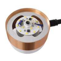 GLOBOSTAR® ORNATE 01553 Μοντέρνο Φωτιστικό Οροφής LED 104W 8320lm 360° AC 220-240V IP20 Φυσικό Λευκό 4500K - Lumileds SMD Chip - Μαύρο & Χάλκινο - Μ65 x Π65 x Υ70cm - 2 Χρόνια Εγγύηση