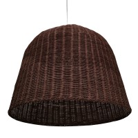 GLOBOSTAR® BAHAMAS 01569 Boho Κρεμαστό Φωτιστικό Οροφής με Ντουί 1 x E27 AC 220-240V IP20 - Καφέ - Μ90 x Π90 x Y90cm