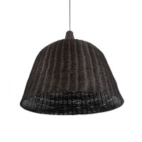 GLOBOSTAR® BAHAMAS 01569 Boho Κρεμαστό Φωτιστικό Οροφής με Ντουί 1 x E27 AC 220-240V IP20 - Καφέ - Μ90 x Π90 x Y90cm
