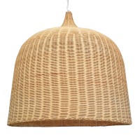 GLOBOSTAR® BAHAMAS 01570 Boho Κρεμαστό Φωτιστικό Οροφής με Ντουί 1 x E27 AC 220-240V IP20 - Μπεζ - Μ90 x Π90 x Y70cm