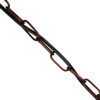 GLOBOSTAR® NEST 01642 Vintage Κρεμαστό Φωτιστικό Οροφής με Ντουί 1 x E27 AC 220-240V IP20 - Χάλκινο & Πράσινο - Μ48 x Π38 x Y40cm