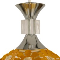 GLOBOSTAR® BOUQUET 01670 Μοντέρνο Κρεμαστό Φωτιστικό Οροφής με Ντουί 3 x E27 AC 220-240V IP20 - Πολύχρωμο - Μ46 x Π46 x Y23cm