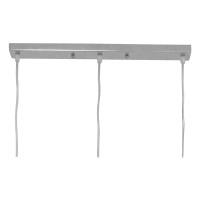 GLOBOSTAR® BOUQUET 01671 Μοντέρνο Κρεμαστό Φωτιστικό Οροφής με Ντουί 3 x E27 AC 220-240V IP20 - Πολύχρωμο - Μ64 x Π18 x Υ24cm