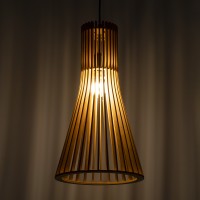 GLOBOSTAR® SCANDINAVIA 01700 Boho Κρεμαστό Φωτιστικό Οροφής με Ντουί 1 x E27 AC 220-240V IP20 - Μπεζ - Μ25 x Π25 x Υ45cm