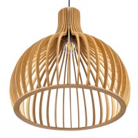 GLOBOSTAR® SCANDINAVIA 01701 Boho Κρεμαστό Φωτιστικό Οροφής με Ντουί 1 x E27 AC 220-240V IP20 - Μπεζ - Μ45 x Π45 x Υ45cm
