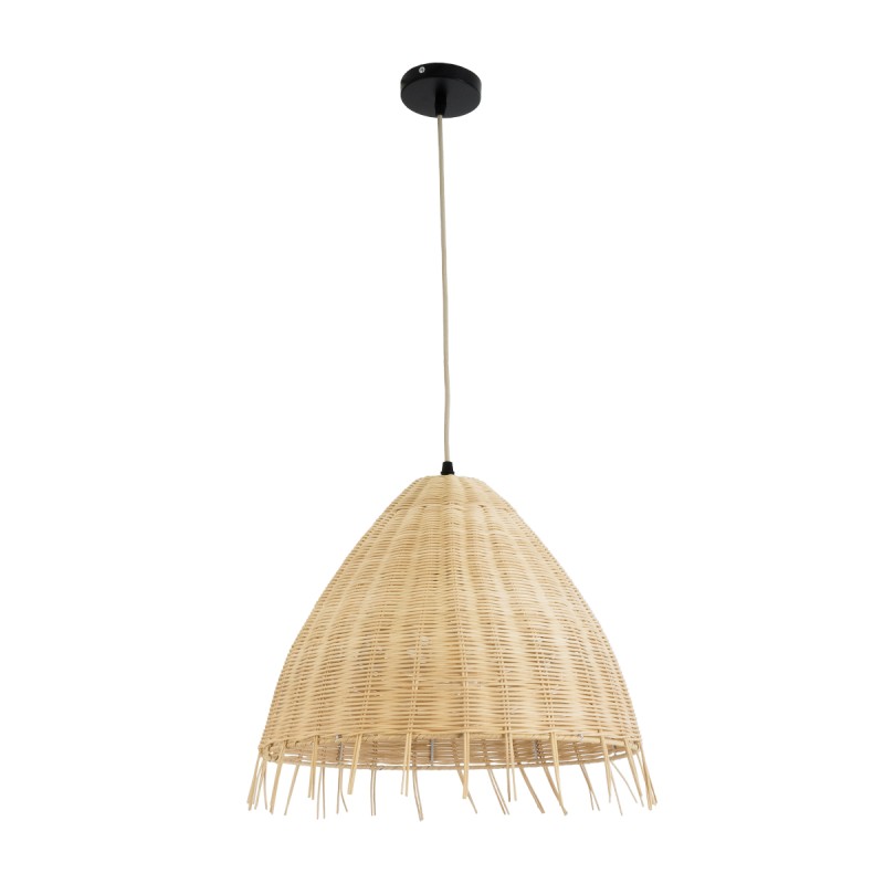 GLOBOSTAR® AQUATIC 01742 Boho Κρεμαστό Φωτιστικό Οροφής με Ντουί 1 x E27 AC 220-240V IP20 - Μπεζ - Μ40 x Π40 x Υ36cm