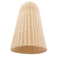 GLOBOSTAR® FAROL 01746 Boho Κρεμαστό Φωτιστικό Οροφής με Ντουί 1 x E27 AC 220-240V IP20 - Μπεζ - Μ60 x Π60 x Y100cm