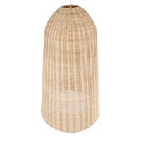 GLOBOSTAR® FAROL 01746 Boho Κρεμαστό Φωτιστικό Οροφής με Ντουί 1 x E27 AC 220-240V IP20 - Μπεζ - Μ60 x Π60 x Y100cm