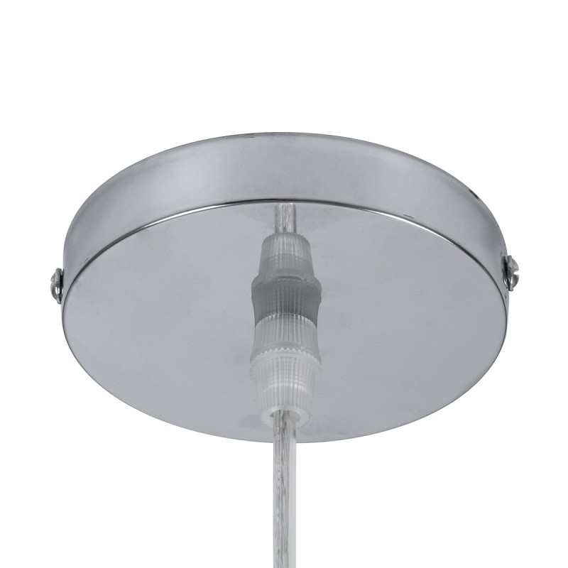 GLOBOSTAR® ARCHIPELAGO 01747 Boho Κρεμαστό Φωτιστικό Οροφής με Ντουί 1 x E27 AC 220-240V IP20 - Μπεζ - Μ30 x Π30 x Υ63cm
