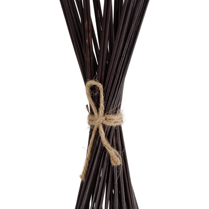 GLOBOSTAR® AZORES 01756 Boho Επιδαπέδιο Φωτιστικό με Ντουί 1 x E27 AC 220-240V IP20 - Καφέ & Μπεζ - Μ40 x Π40 x Υ150cm